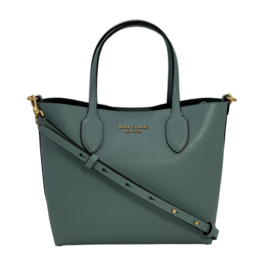 Kate Spade New York Bleecker Saffiano Leather Medium Women's Crossbody Tote - Green - 196021357299