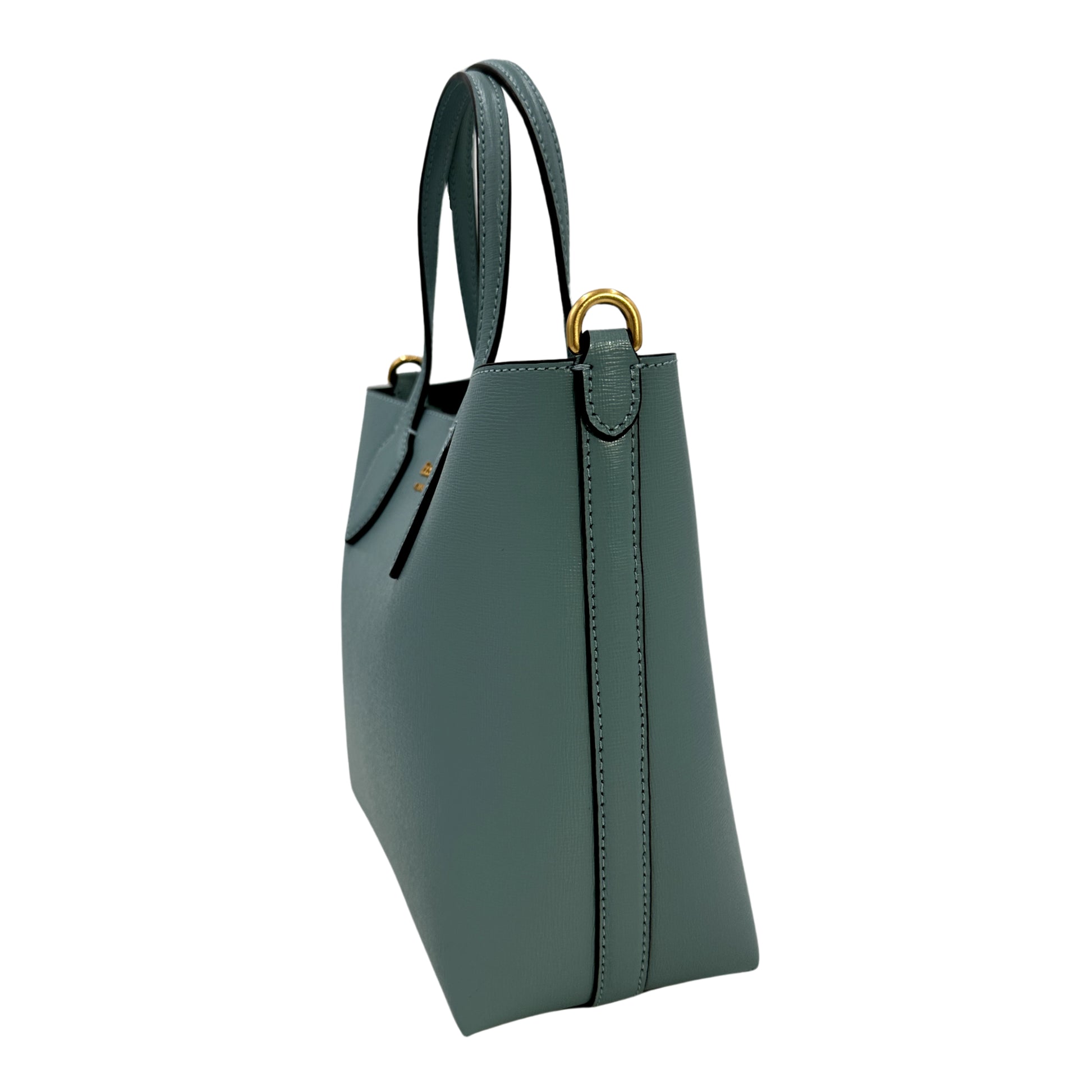 Kate Spade New York Bleecker Saffiano Leather Medium Women's Crossbody Tote - Green - 196021357299