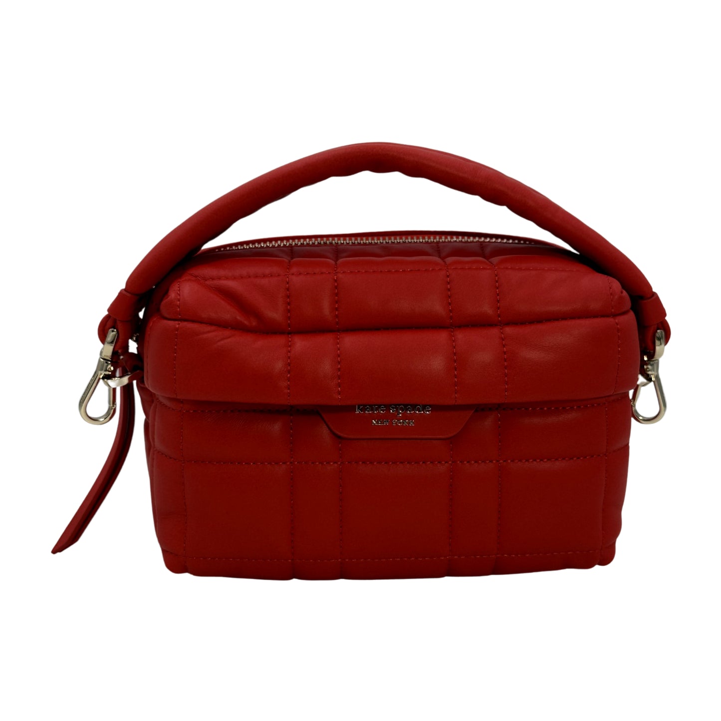 Kate Spade New York Softwhere Quilted Leather Small Convertible Crossbody Clutch - Red - 196021110863