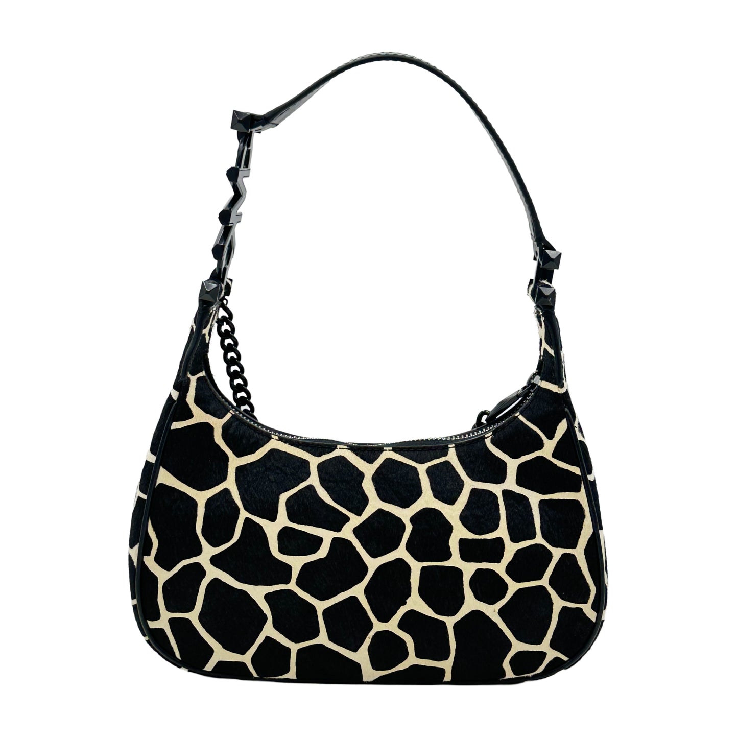 Michael Kors Piper Small Pouchette Black/Optic White