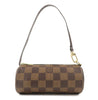 Louis Vuitton Pre-Loved  Damier Mini Pouch for Papillon Bag - Brown