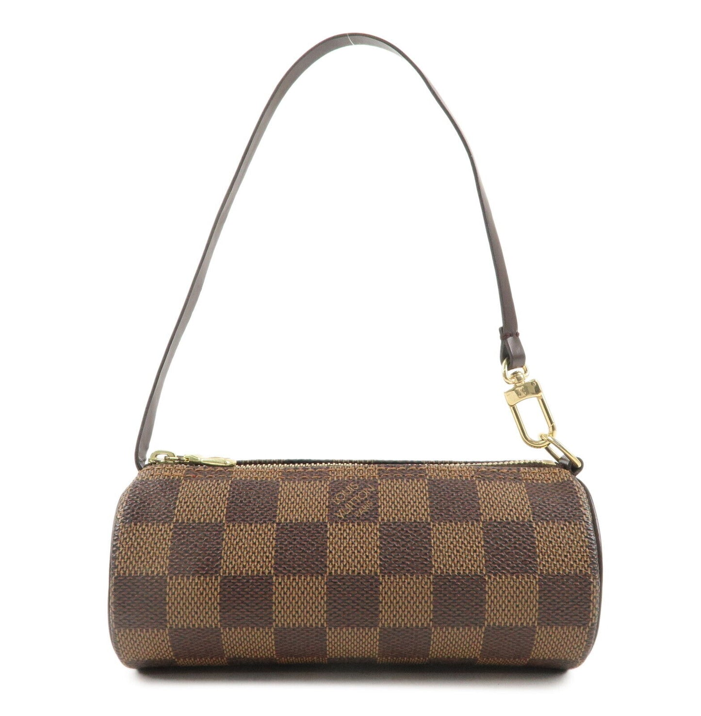 Authentic Pre-Loved Louis Vuitton Damier Mini Pouch for Papillon Bag - Brown