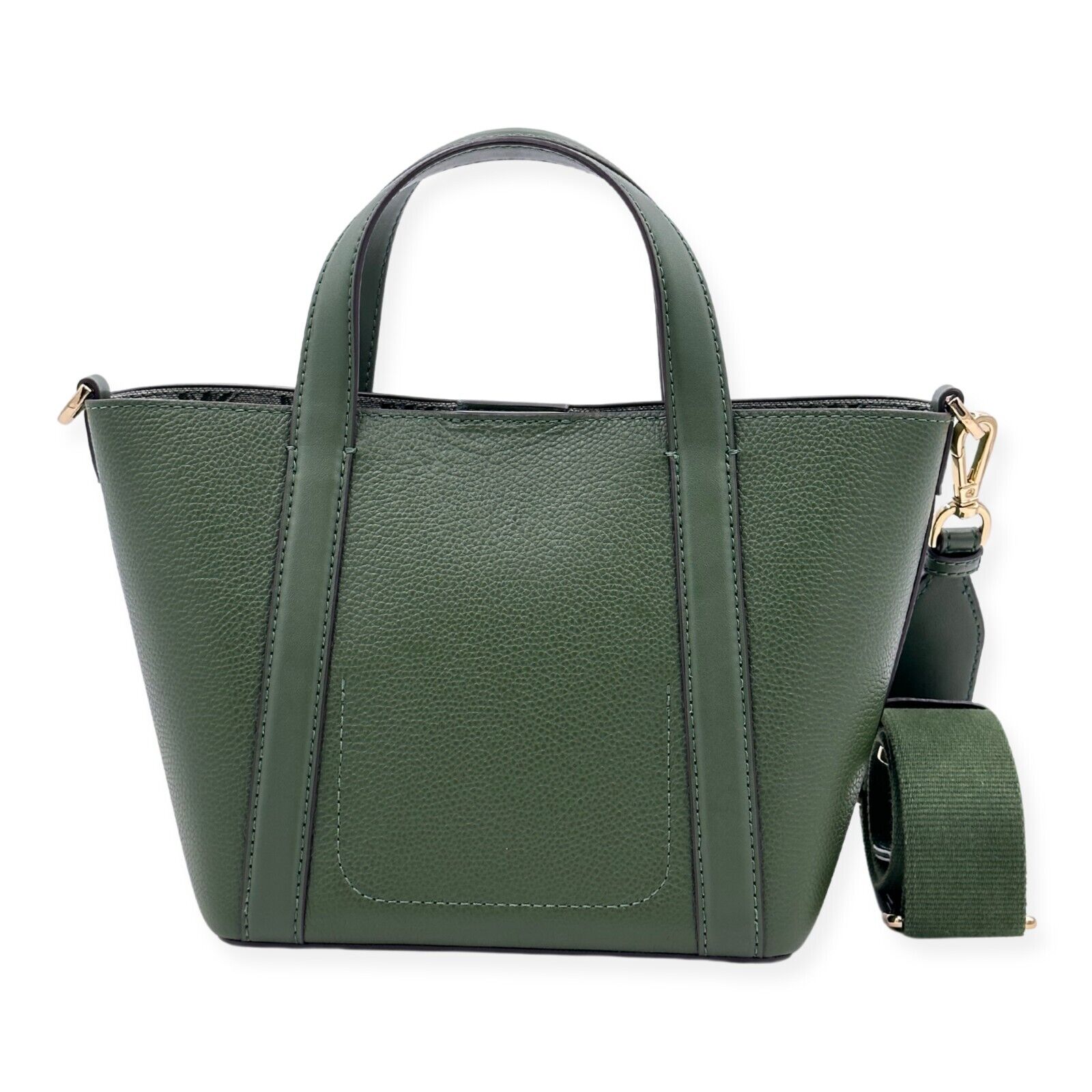 Michael Kors Hadleigh Small Double Handle Tote Bag - Amazon Green - 196237212887