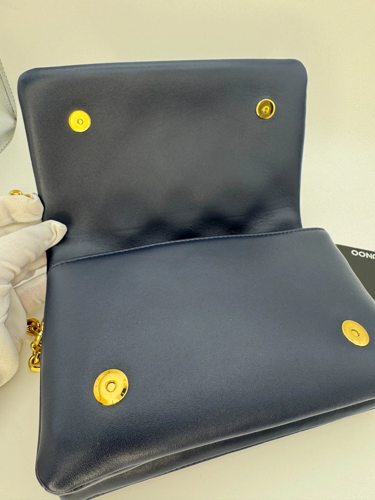 Louis Vuitton Multicolor Monogram Leather Wallet Navy Blue LV Logo