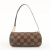 Louis Vuitton Pre-Loved  Damier Mini Pouch for Papillon Bag - Brown