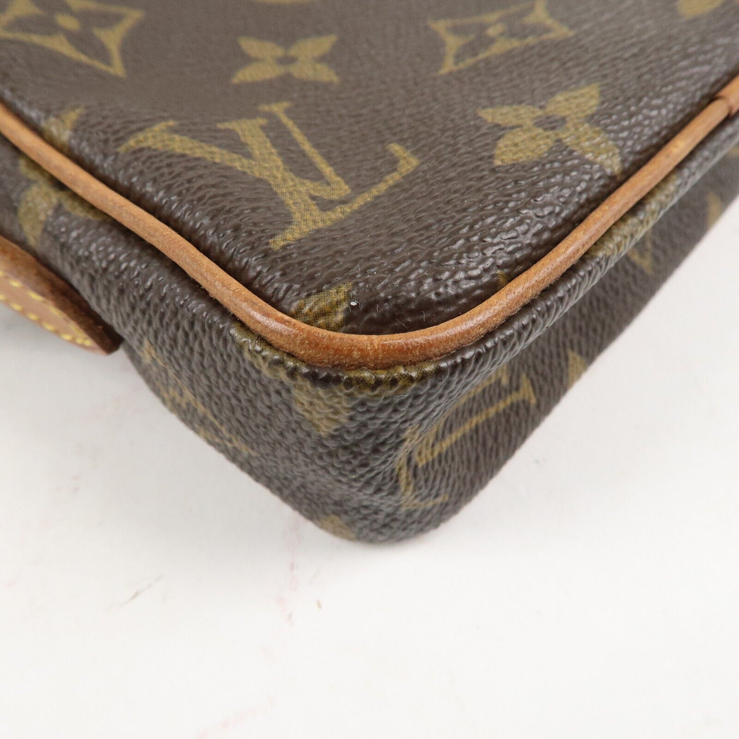 حقيبة كتف Louis Vuitton Monogram Mini Danube الأصلية المحببة مسبقًا M45268 - بني