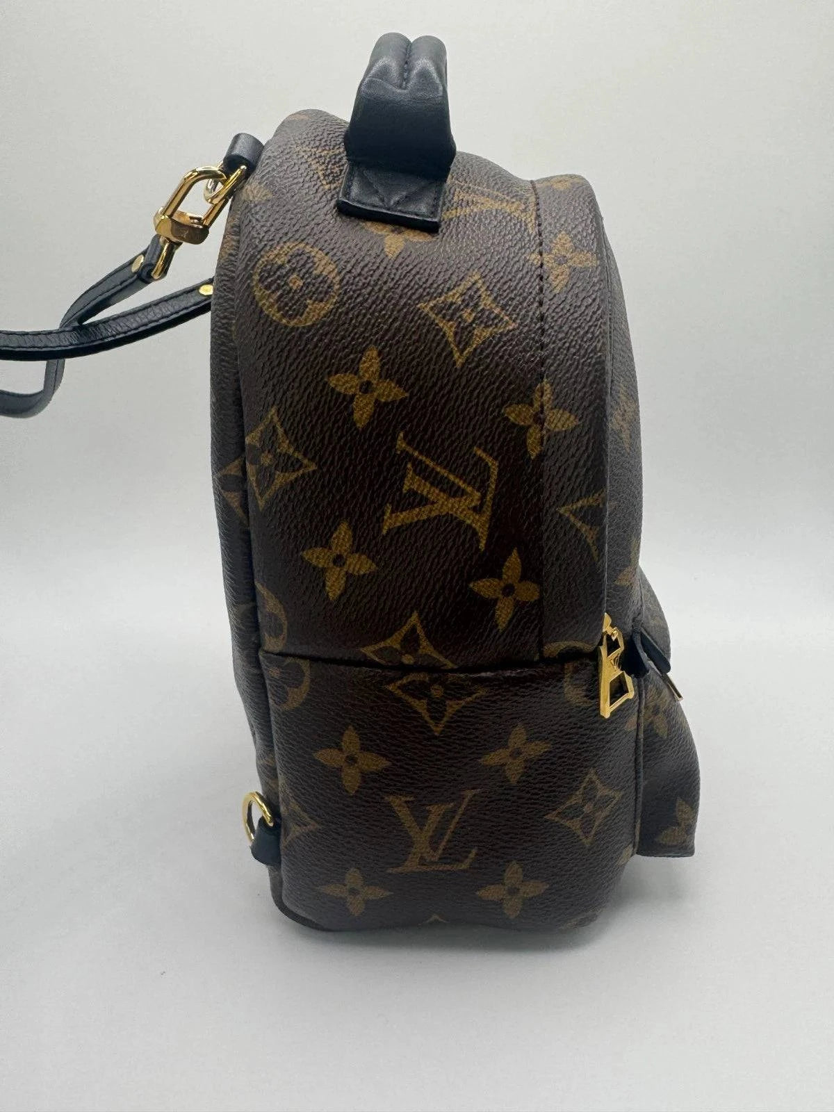 Louis Vuitton Palm Springs Mini Monogram Canvas Backpack Crossbody Bag –