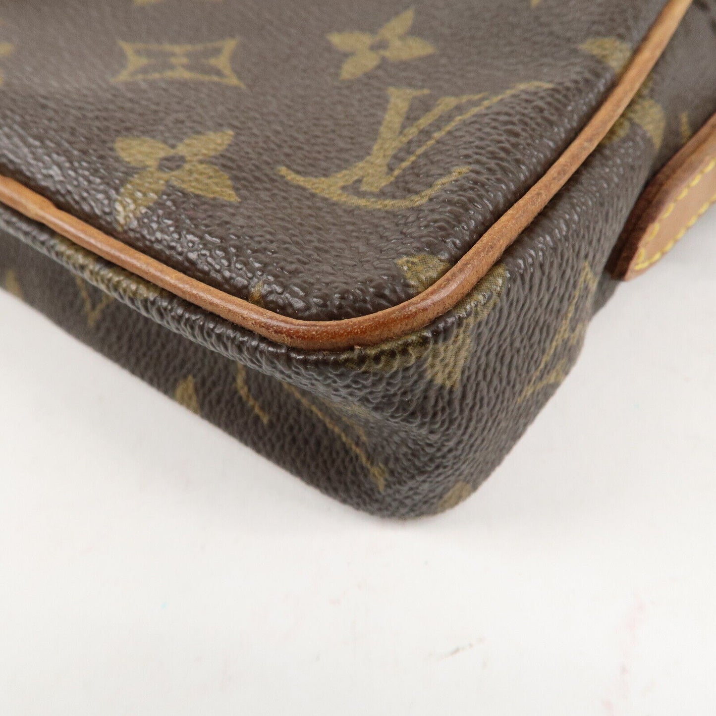 Authentic Pre-Loved Louis Vuitton Monogram Mini Danube Shoulder Bag - Brown