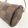 Louis Vuitton Pre-Loved  Damier Mini Pouch for Papillon Bag - Brown