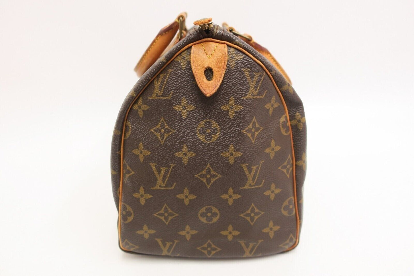 Authentic Louis Vuitton Speedy 30 Handbag Monogram Brown #22176 - Pre-Owned