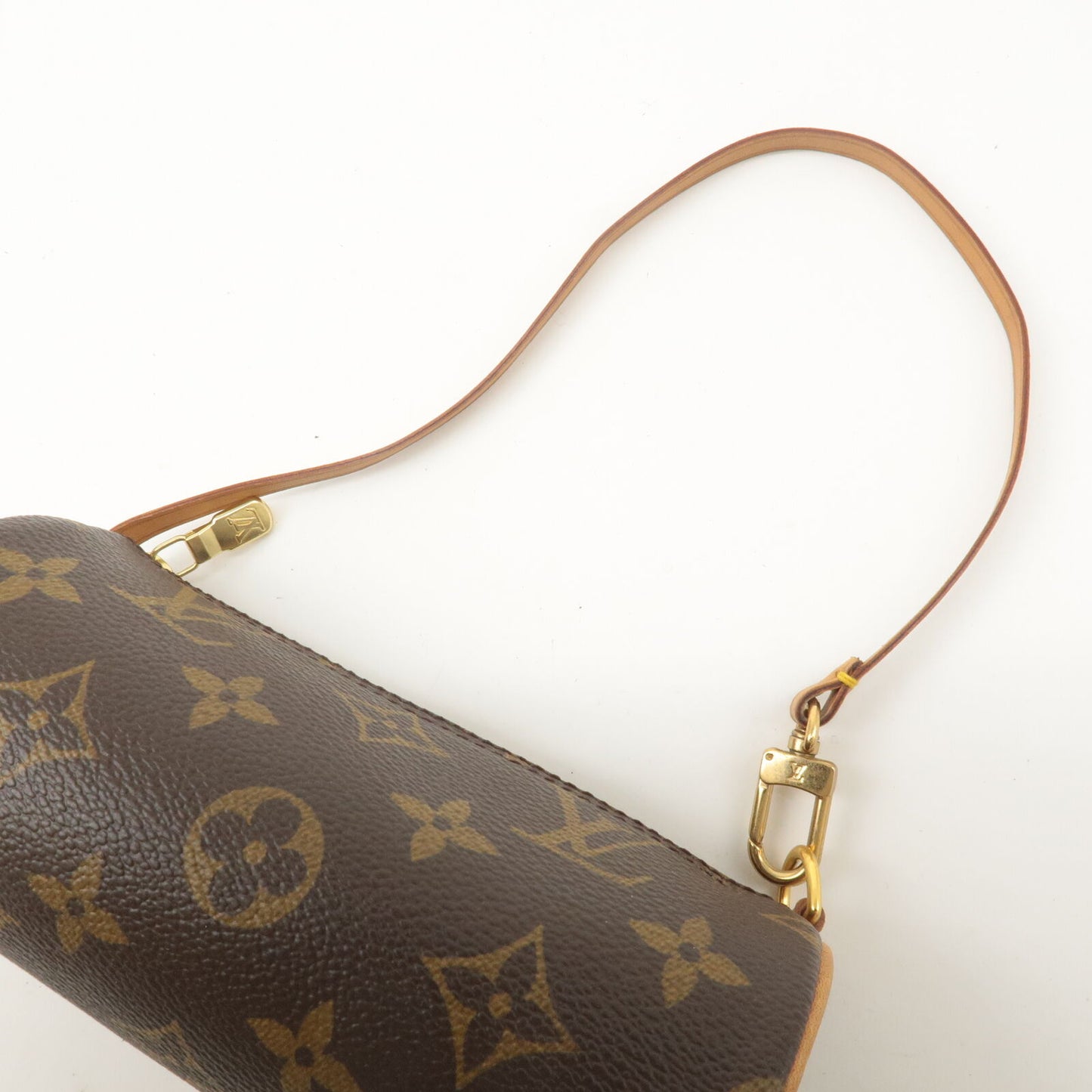 Authentic Pre-Loved Louis Vuitton Monogram Mini Pouch for Papillon Bag - Brown