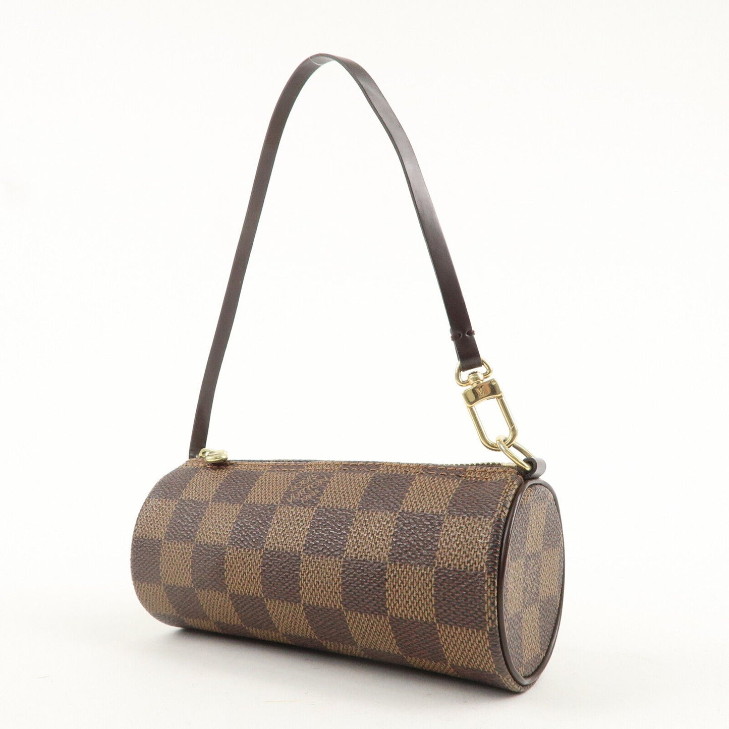 Authentic Pre-Loved Louis Vuitton Damier Mini Pouch for Papillon Bag - Brown