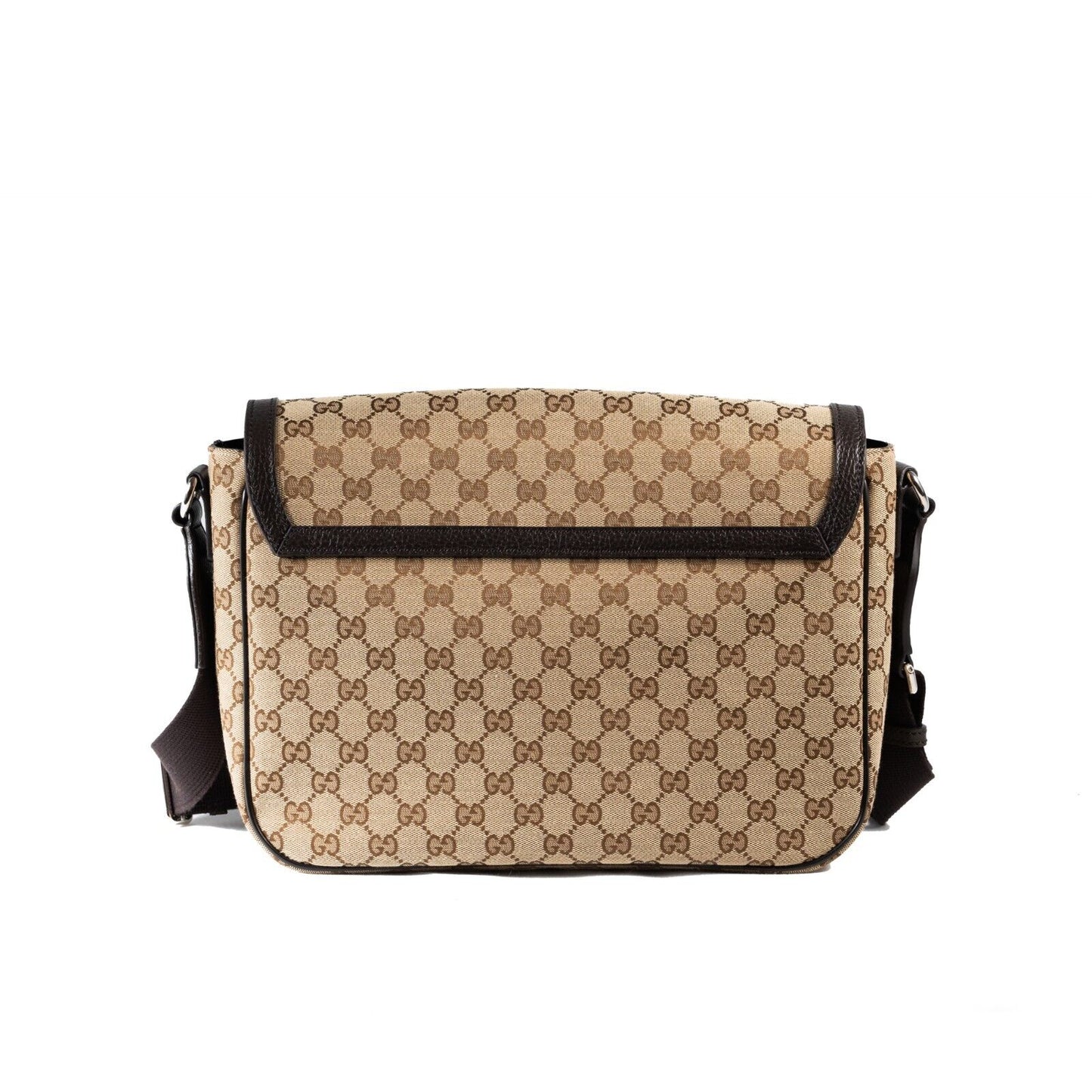 GUCCI GG Canvas Crossbody Large Messenger Bag - 449171