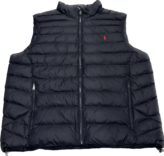 Polo Ralph Lauren Men's Navy Packable Primaloft Quilted Vest Jacket