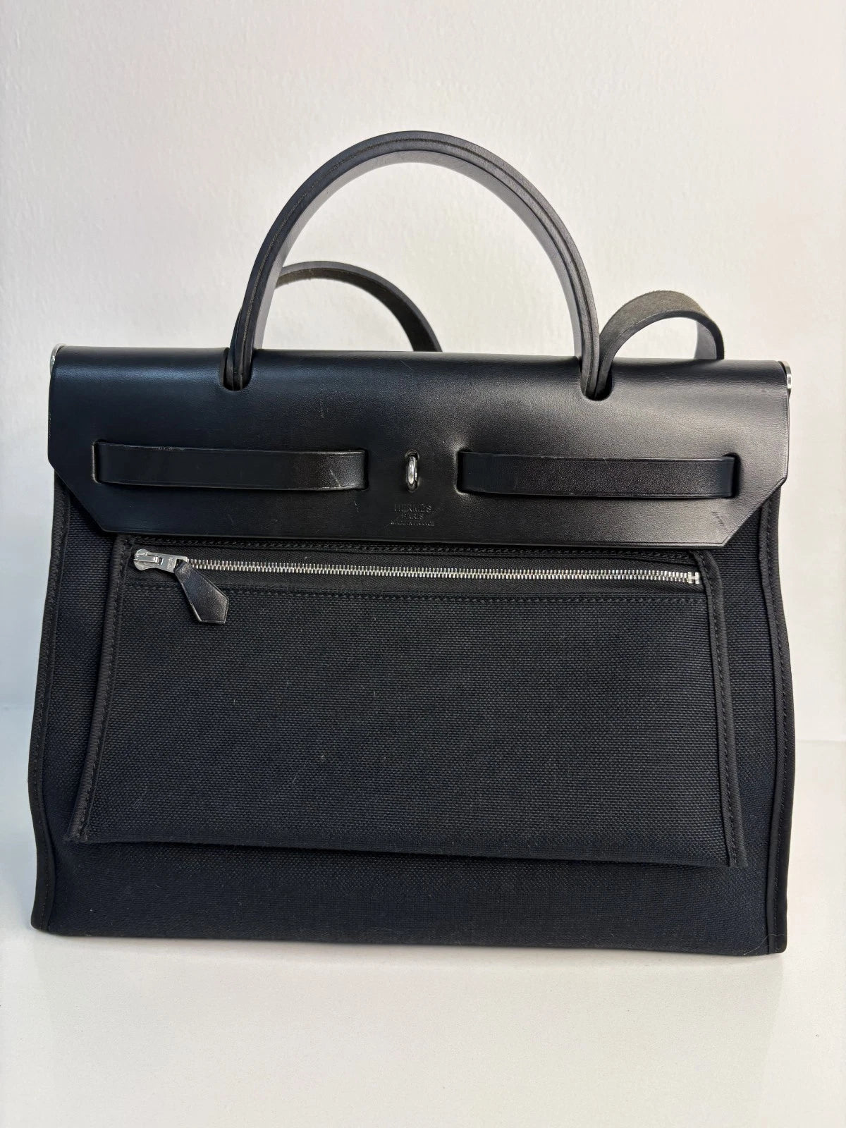 Hermès Toile & Vache Hunter Herbag Zip 31