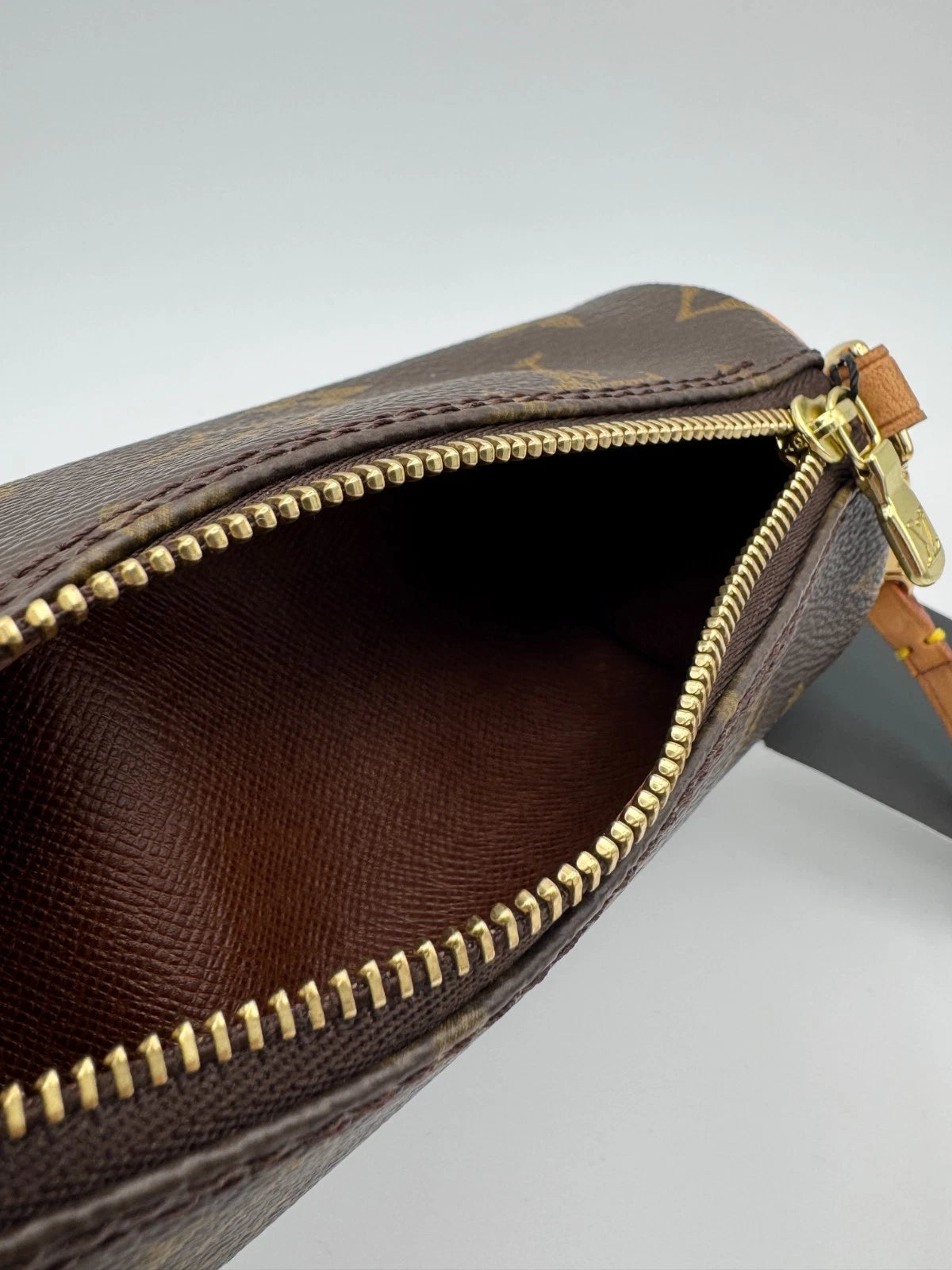 Louis Vuitton Mini Papillon Monogram Canvas Brown Shoulder / Handheld Bag – Used