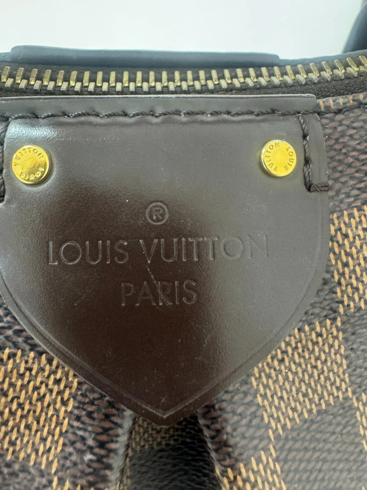 Louis Vuitton Damier Ebene Siena PM Top Handle Bag