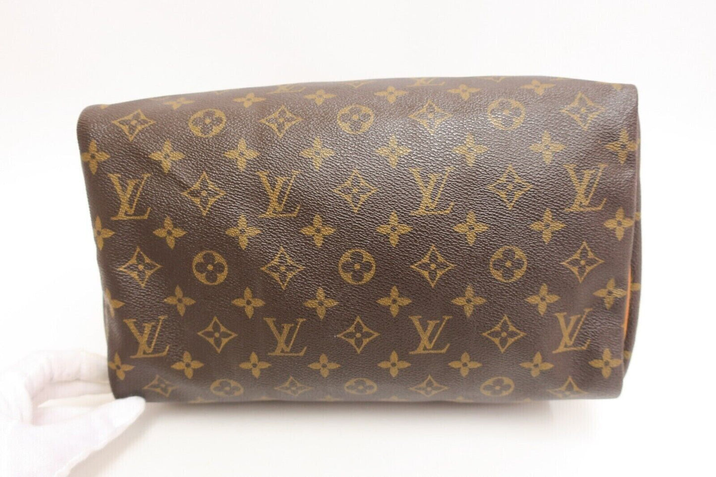 Authentic Louis Vuitton Speedy 30 Handbag Monogram Brown #22176 - Pre-Owned