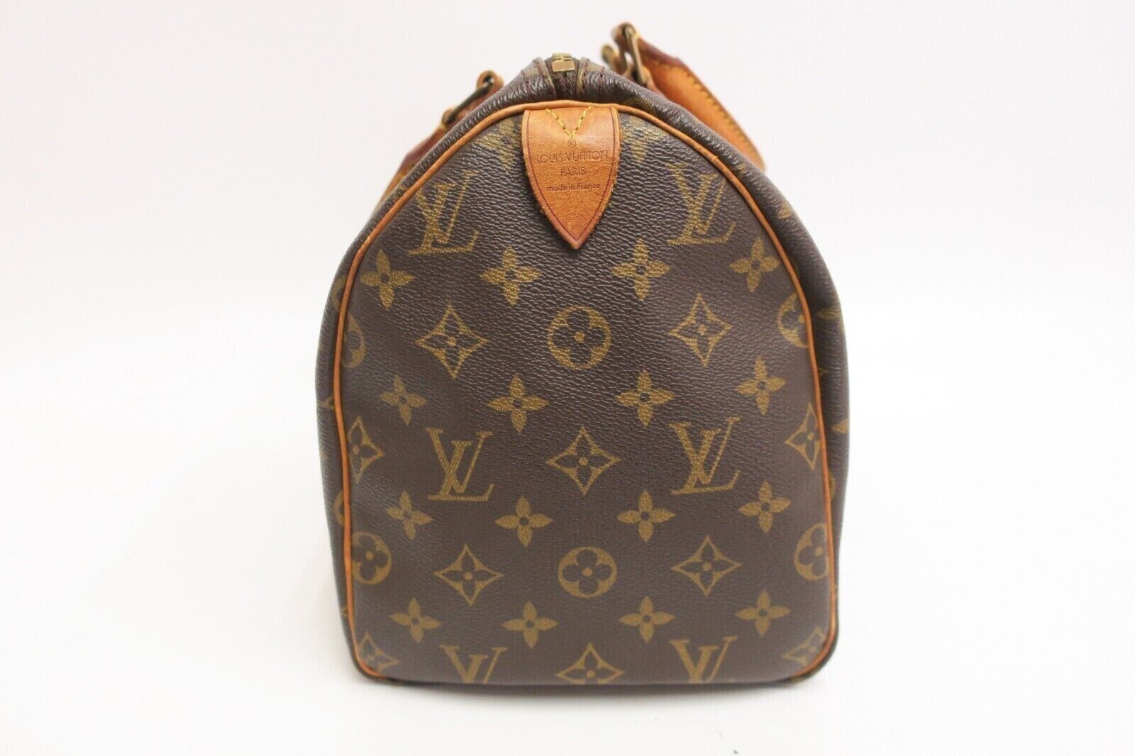 Authentic Louis Vuitton Speedy 30 Handbag Monogram Brown #22176 - Pre-Owned