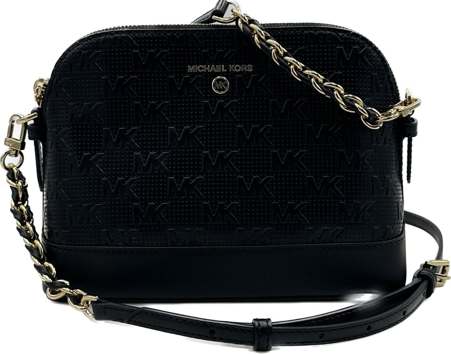 Michael Kors Jet Set Charm Dome Monogram Crossbody Bag - 196163698328