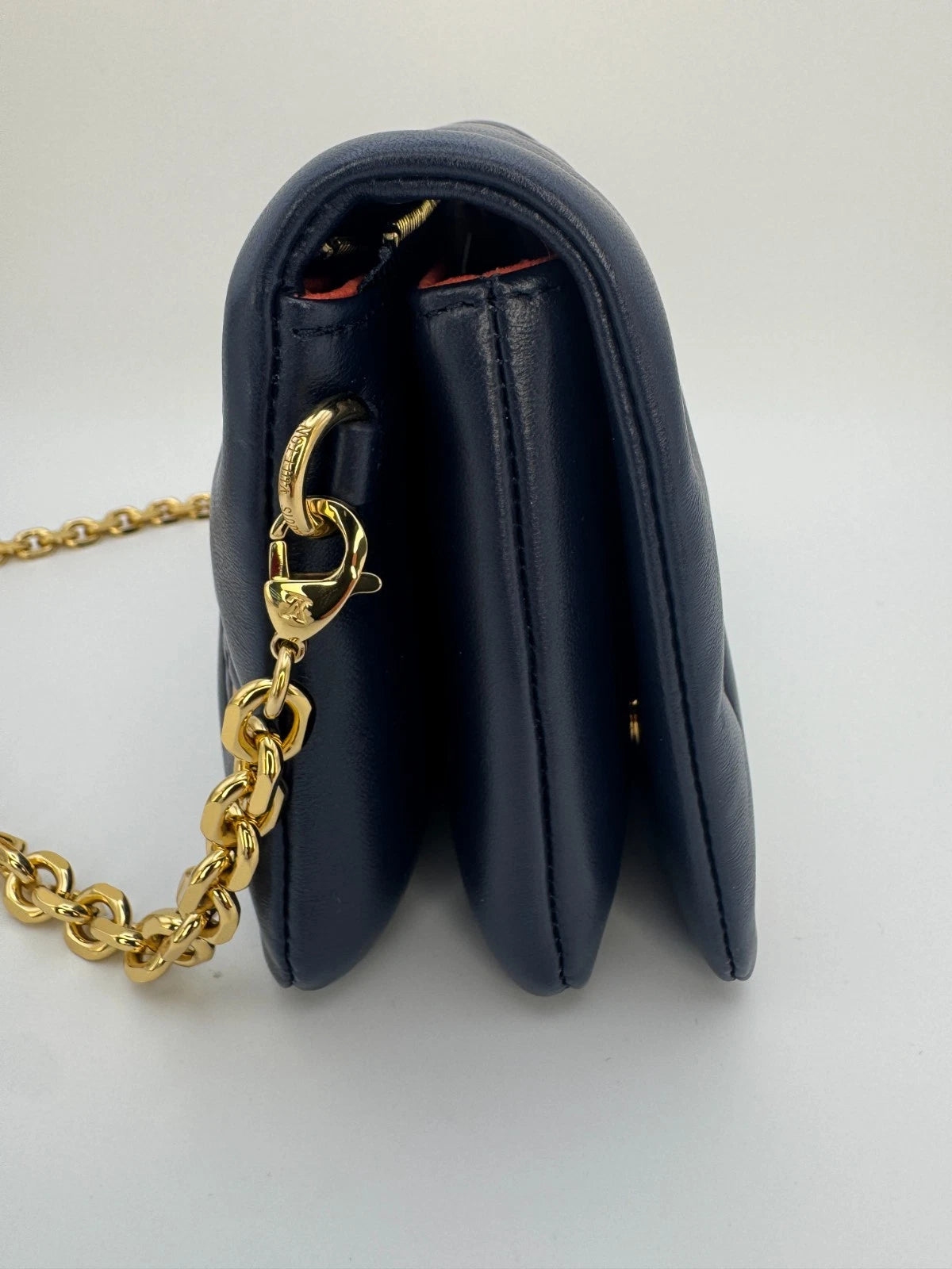 Louis Vuitton Multicolor Monogram Leather Wallet Navy Blue LV Logo