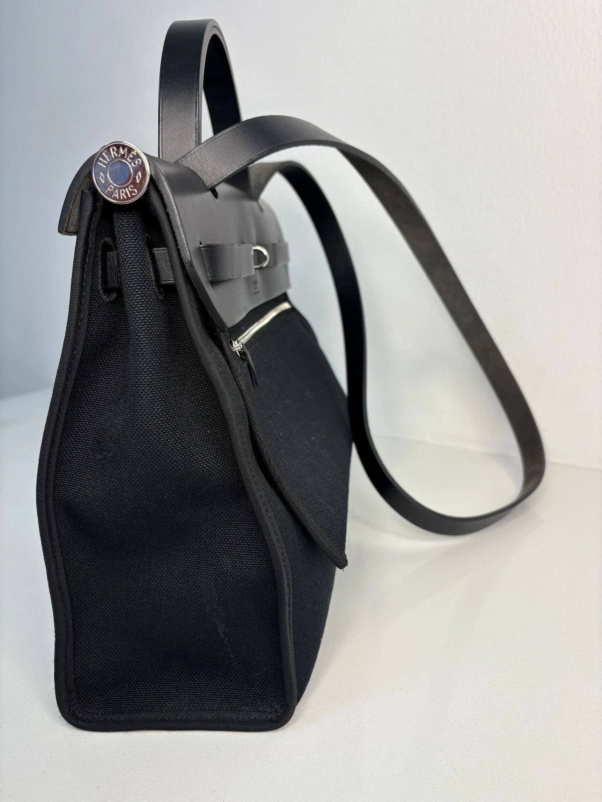 Hermès Toile & Vache Hunter Herbag Zip 31