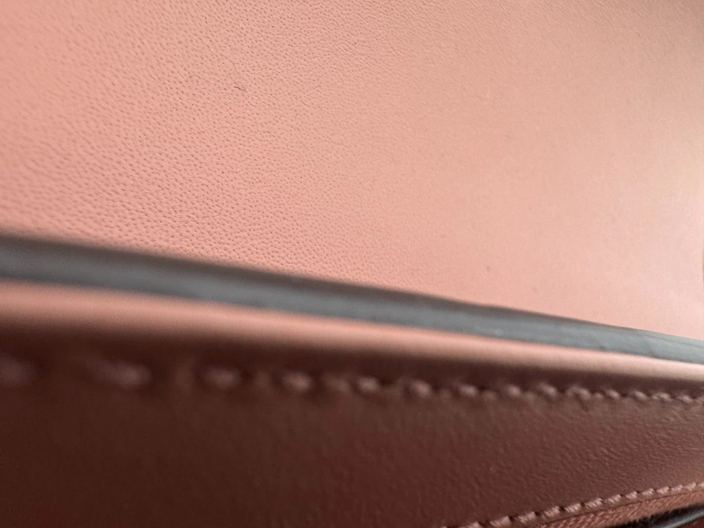 Gucci GG Embossed Leather Mini Crossbody Bag Pink Blush Gold Hardware