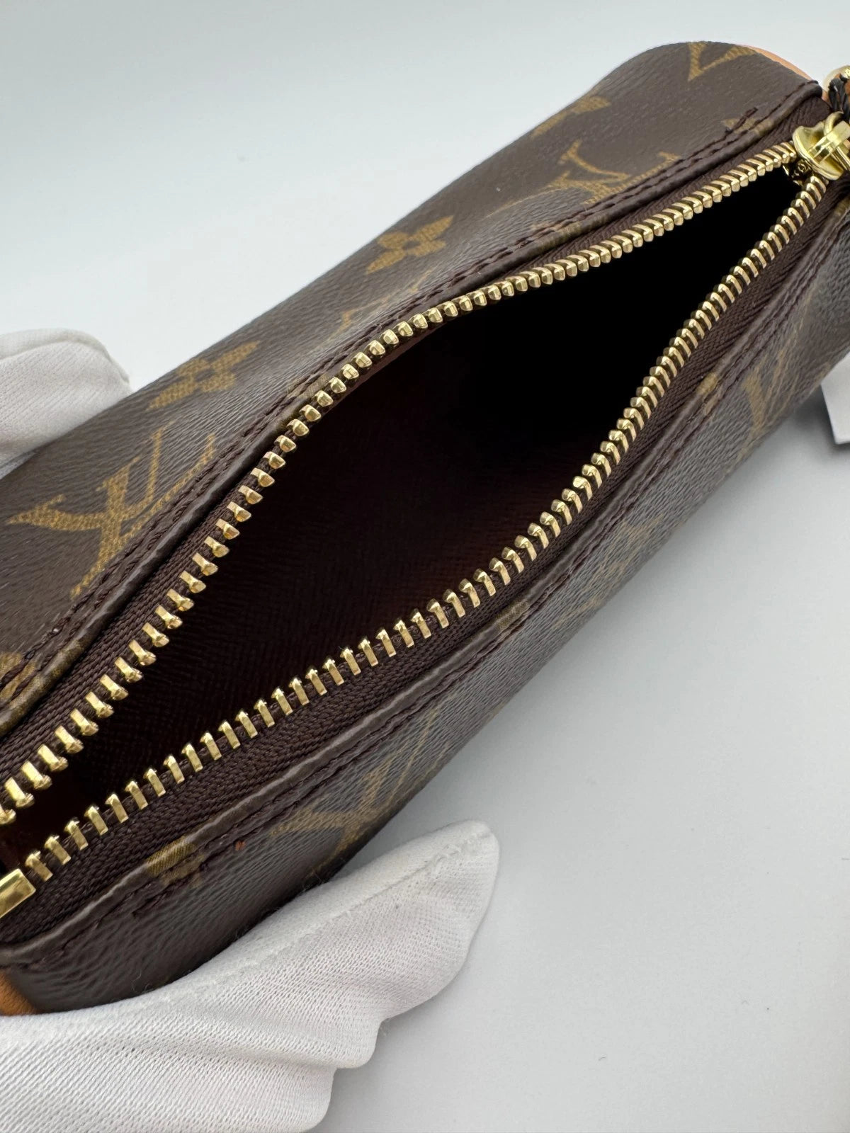 Louis Vuitton Mini Papillon Monogram Canvas Brown Shoulder / Handheld Bag – Used