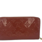 Louis Vuitton Zippy Wallet Monogram Vernis Dog Motif Patent Leather Zip Around