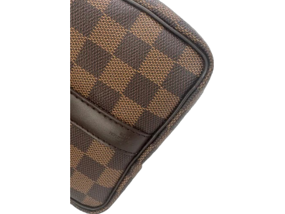 Louis Vuitton Speedy 25 Damier Ebene Canvas Brown Top Handle Handbag