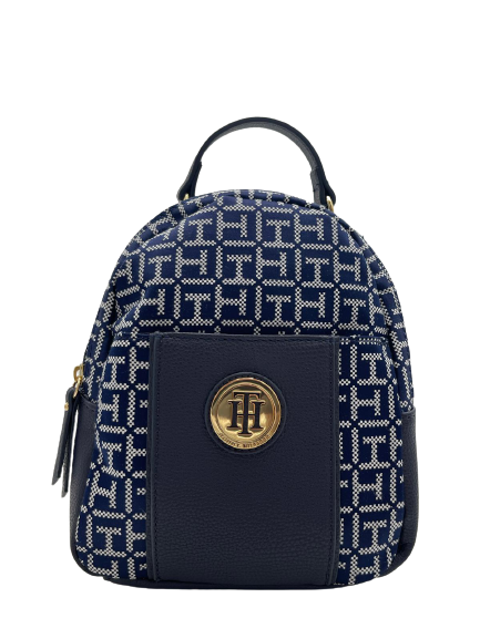 Tommy Hilfiger Roxy II Mini Backpack Geometric Jacquard