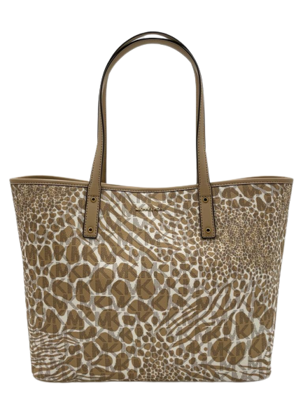 Michael Kors Carter  Signature Animal Print Large Open Tote
