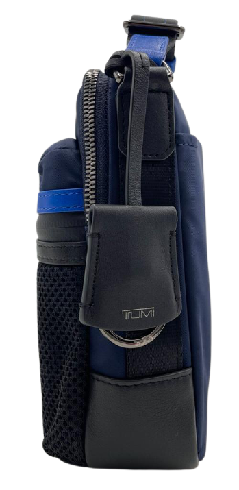 Tumi Ruma Royal Blue Nylon/Mesh Crossbody Bag