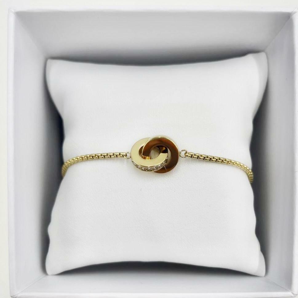 Michael Kors Gold Tone Stainless Steel Bracelets