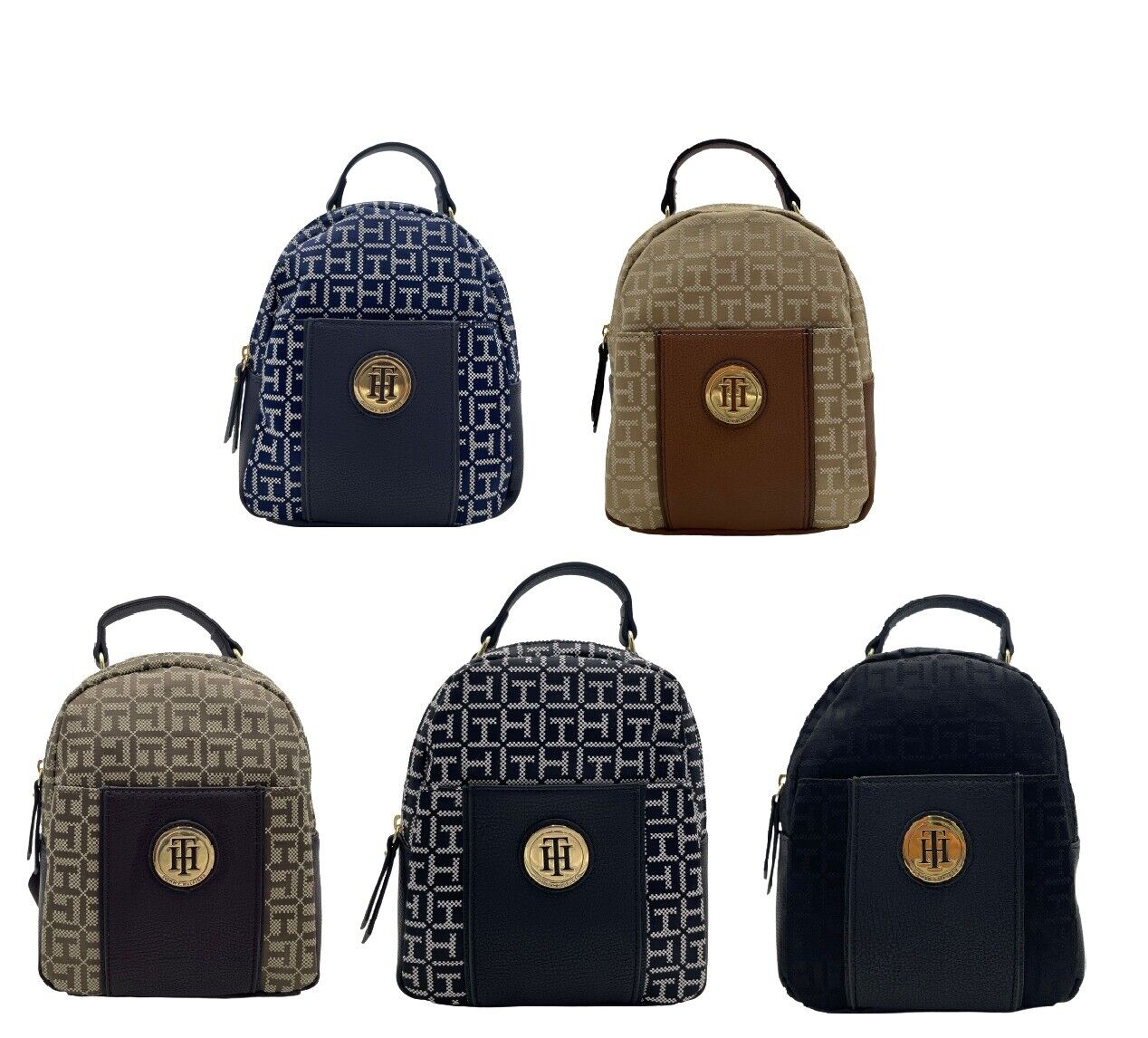Tommy Hilfiger Roxy II Mini Backpack Geometric Jacquard