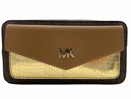 Michael Kors Signature Brown & Gold Fanny Pack S/M