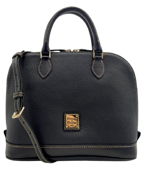 Dooney & Bourke Pebble Zip Satchel