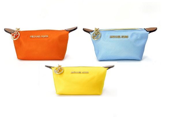 Michael Kors XS Nylon Make Travel Zip Pouch