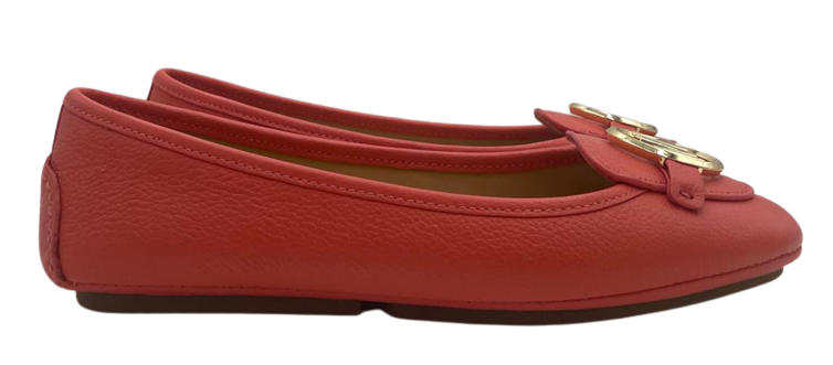 Michael Kors Lillie Moc Pink Grapefruit Flat