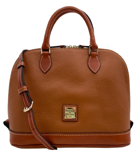 Dooney & Bourke Pebble Zip Satchel