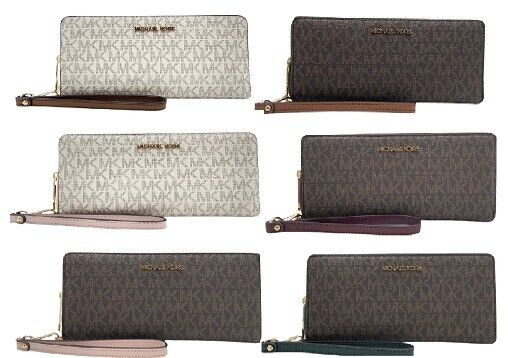 Michael Kors Jet Set Travel Large Continental Zipper Wallet