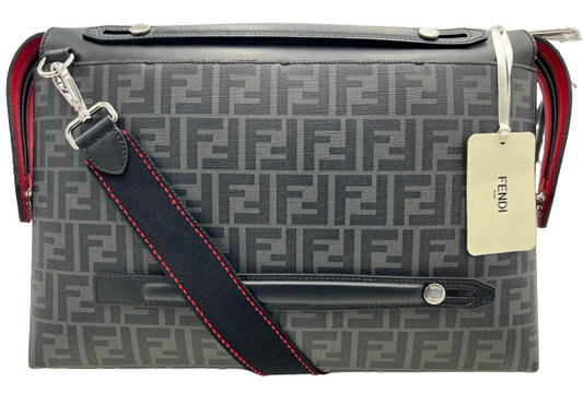 Fendi Messenger Bag Black/Red - 7VA458