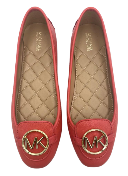 Michael Kors Lillie Moc Pink Grapefruit Flat