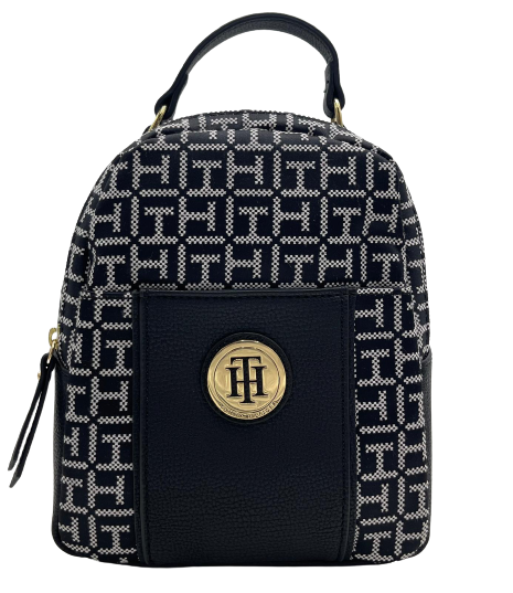 Tommy Hilfiger Roxy II Mini Backpack Geometric Jacquard