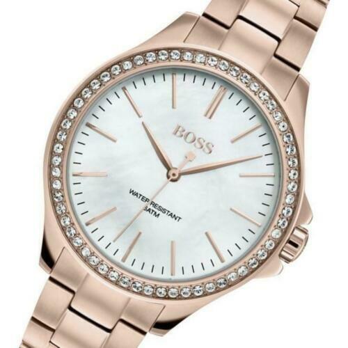 Hugo Boss Rose Gold Analogue Women Watch Victoria | 1502459