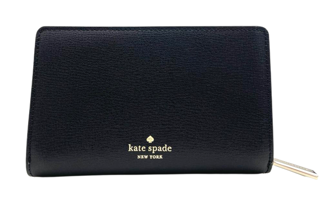 Kate Spade Adel Black Medium Bifold Wallet