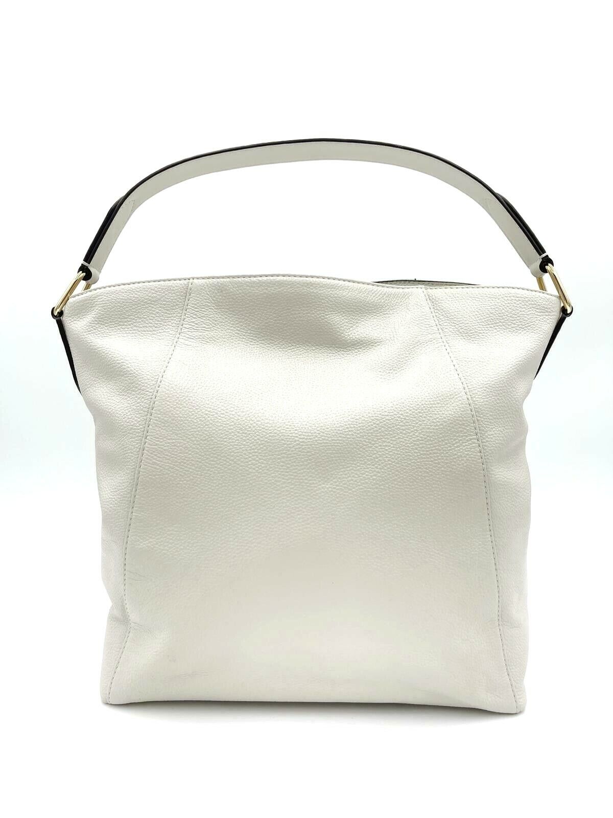 Michael Kors Evie Large Vanilla Hobo Shoulder Handbag