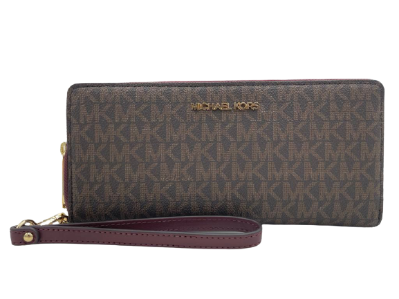 Michael Kors Jet Set Travel Large Continental Zipper Wallet