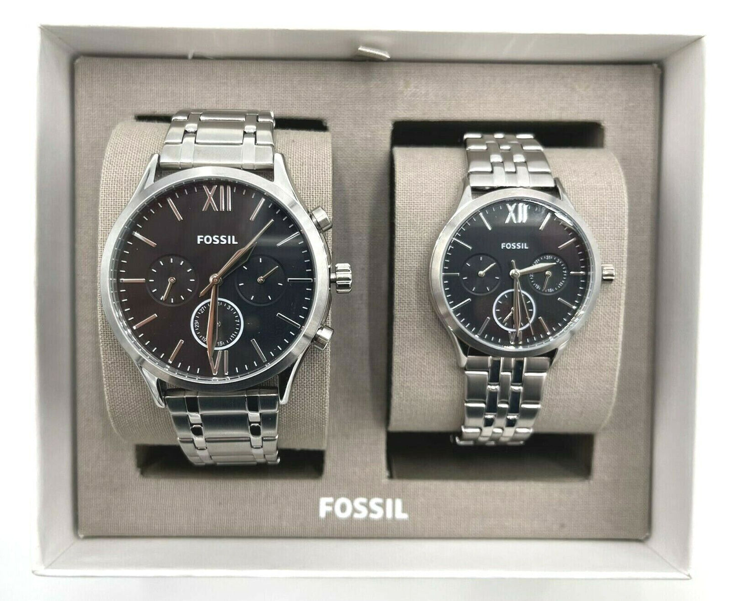 Fossil His & Her Couple Gift Set BQ2469SET, BQ2468SET, BQ2400SET