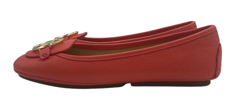 Michael Kors Lillie Moc Pink Grapefruit Flat